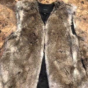 Fox fur vest